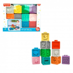 Klotsid Fisher Price Soft, mitmev&auml;rviline, 10 tk