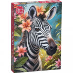 Pusle CherryPazzi Lady Zebra, 70 cm x 50 cm, 1000 tk, mitmev&auml;rviline
