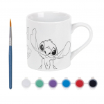 Joonistustarvik, keraamiline v&auml;rvimiskruus Totum Disney Stitch 700154, valge v.