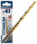 Metallist puur Specialist+ Titanium, metall/roostevaba teras/plast, hss m2, sirge, 4.1 mm x 7.5 cm