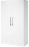 Riidekapp Alarica, valge v., 60 cm x 120 cm x 200 cm