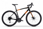 Jalgratas gravel Tabou Gravo 2.0, 28 ", XL raam, must v./oranž v.