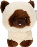 Pehme m&auml;nguasi kass Daffi Teddy Pets Siamese, pruun v., 19 cm