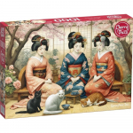 Pusle CherryPazzi Springtime Tea, 50 cm x 70 cm, 1000 tk, mitmev&auml;rviline