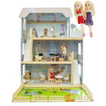 Nukumaja, koos tarvikutega 4IQ Cornflower, mitmev&auml;rviline