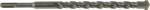 Betooni puur Geko G61826, betoon/kivi/punased telliskivid, keermega, sds plus, 18 mm x 26 cm