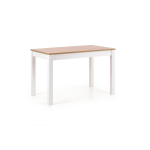 K&ouml;&ouml;gilaud, pruun v./valge v., 120 cm x 68 cm x 76 cm