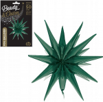 Fooliumist &otilde;hupall erikujuga GoDan Beauty & Charm 3D Star, tumeroheline v.