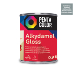 Emailv&auml;rv, universaalsed Pentacolor Alkydamel, l&auml;ikiv, 0.9 kg, helehall v.