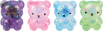 Sensoorne pigistatav m&auml;nguasi, komplekt Super Gel Smiling Bear, (v&auml;rv/disain valitakse juhuslikult), 2 tk