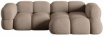 Nurgadiivan Cosmopolitan Design Loretto Sorella 21, cappuccino v., parem, 147 x 250 cm x 68 cm