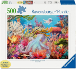 Pusle Ravensburger Reef Life, 50 cm x 70 cm, 500 tk, mitmev&auml;rviline