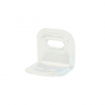 Riiulihoidik Arras, 2.7 cm x 2.7 cm, valge v.