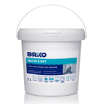 Pahtel Briko Macro Light, kerge j&auml;medateraline, valge v., 1 l