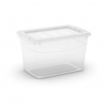 Kaanega hoiukarp, esemete hoidmiseks Kis 8609000 0202, 16 l, l&auml;bipaistev v., 38.5 x 25.5 x 23.5 cm