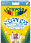 Vildikad Crayola, &uuml;hepoolsed, 12 tk