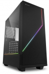 Arvuti korpus Sharkoon RGB FLOW, must v.