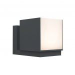 &Otilde;ue seinavalgusti Lutec Cuba, 12W, LED, IP54, antratsiit v., 10 cm x 14.8 cm