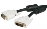 Kaabel StarTech DVIDDMM3M DVI-D 25 pin male, DVI-D 25 pin male, 3 m, valge v./must v.