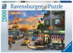 Pusle Ravensburger Paris Sunset, 98 cm x 75 cm, 2000 tk, mitmev&auml;rviline