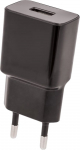 Telefoni laadija Setty Wall USB Charger, USB, must v.