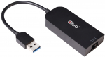 Adapter Club 3D USB 3.2 Gen1 Type A to RJ45 USB Type A Male, RJ-45, 0.25 m, must