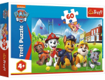 Pusle Trefl Paw Patrol 17375, 22 cm x 33 cm, 60 tk, mitmev&auml;rviline