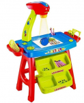 Laste m&auml;ngulaud Lean Toys Learning Set Projector Desk, 74 cm, mitmev&auml;rviline