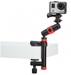 Kaamerakinnitus JOBY Action Clamp & Locking Arm, must v./punane v.