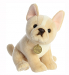 Pehme m&auml;nguasi Aurora Bull Dog, hele pruun v., 20 cm