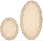 Vannitoamattide komplekt Foutastic COTTONKT000419, pruun v., 100 cm x 60 cm