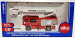 M&auml;ngu tulet&otilde;rjeauto Siku Super Magirus Multistar TLF 1749, 1:87, valge v./punane v.