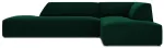 Nurgadiivan Micadoni Home Ruby Modular 4 Seats, tumeroheline v., parem, 273 x 180 cm x 69 cm