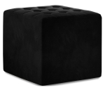 Tumba Nolla Mat Velvet 99, must v., 40 cm x 40 cm x 41 cm