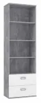 P&otilde;randariiul Forte Emily EMLR82-C264, valge v./hall v., 187.9 cm x 60.2 cm x 34.8 cm