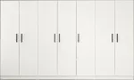 Riidekapp Kalune Design Kale 3808, valge v., 52 cm x 315 cm x 210 cm