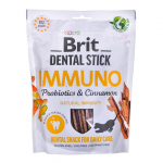 Koeramaius Brit Dental Stick Immuno, kaneel/probiootikumid, 0.251 kg
