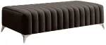 Tumba Laurence Nube 22, tumepruun v., 64 cm x 132 cm x 36 cm