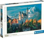 Pusle Clementoni Neuschwastein Castle 35146, 36 cm x 49 cm, 500 tk, mitmev&auml;rviline