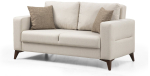 Diivanvoodi Atelier Del Sofa Kristal 2, beež v., 169 x 90 cm x 86 cm