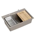 K&ouml;&ouml;givalamu Quadron Marc Workstation 110 FM, graniit, 76 cm x 50 cm x 23.5 cm, beež v.