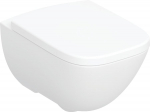 WC-pott, seinapealne Geberit, kaanega, 520 mm x 355 mm
