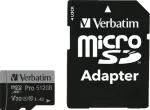 M&auml;lukaart Verbatim Pro, 512 GB, 90 Mb/s - 45 Mb/s