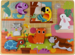 Puidust pusle Tooky Toy, 7 tk