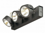 Valgusti lagi ja seinad SLV Kalu 1000131, LED, 3000 &deg;K, 3 x 47 W, must v.