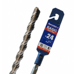 Betooni puur Specialist+ Basic, betoon/m&uuml;&uuml;ritis/punased telliskivid, keermega, sds plus, 24 mm x 40 cm