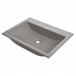 Vannitoa kraanikauss Laveo Albano VGA1510T, graniit, 60 cm x 44 cm x 10 cm, hall v.