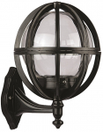 &Otilde;ue seinavalgusti Opviq BAP-68080-BSY-M1, 60W, E27, IP65, must v., 28 cm x 34 cm