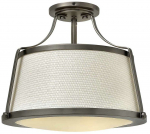 Valgusti lagi Elstead Lighting Charlotte, E27, 3 x 60 W, nikkel v.