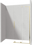 Du&scaron;isein Deante Prizma, 120 cm x 195 cm, l&auml;bipaistev/kuldne